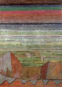 Paul Klee View in the the fertile country oil painting on canvas